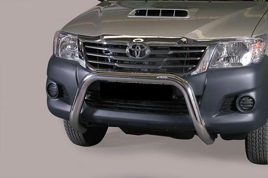 Frontschutzbügel Hilux Schwarz Matt