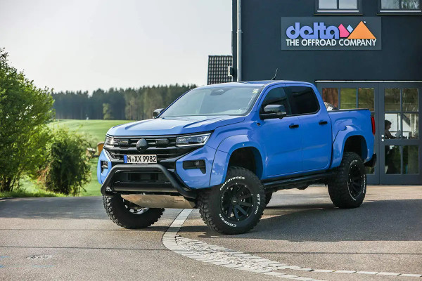 Frontbügel Schwarz Matt 70mm Amarok mit 100mm Lift